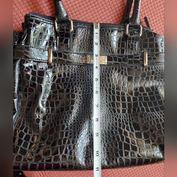 Fiorelli Black Mock-Croc Shoulder Bag - Picture 13 of 15